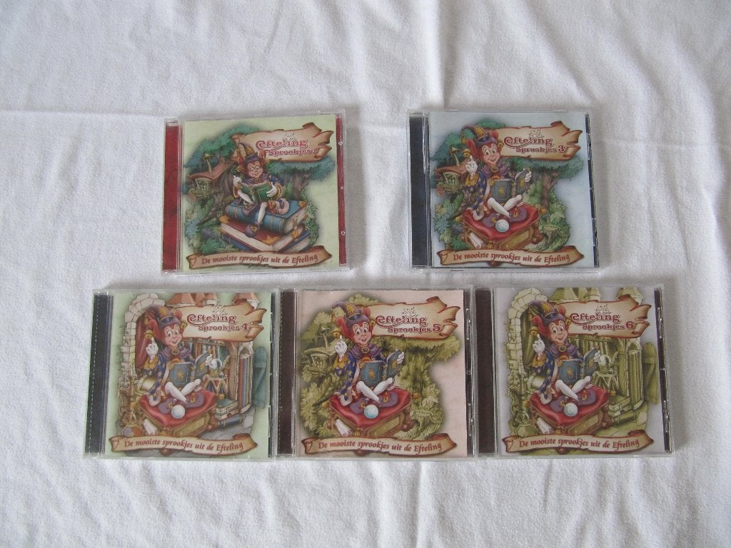 Efteling cd's Sprookjes, Verzamelen, Ophalen of Verzenden, Zo goed als nieuw, Overige typen