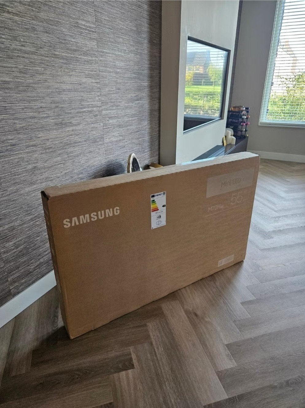 Samsung Ai 4K UHD SMART TV 55 inch Ultra HD - 1 Maand Oud!!, Audio, Tv en Foto, Ophalen, LED, 50 Hz, Zo goed als nieuw