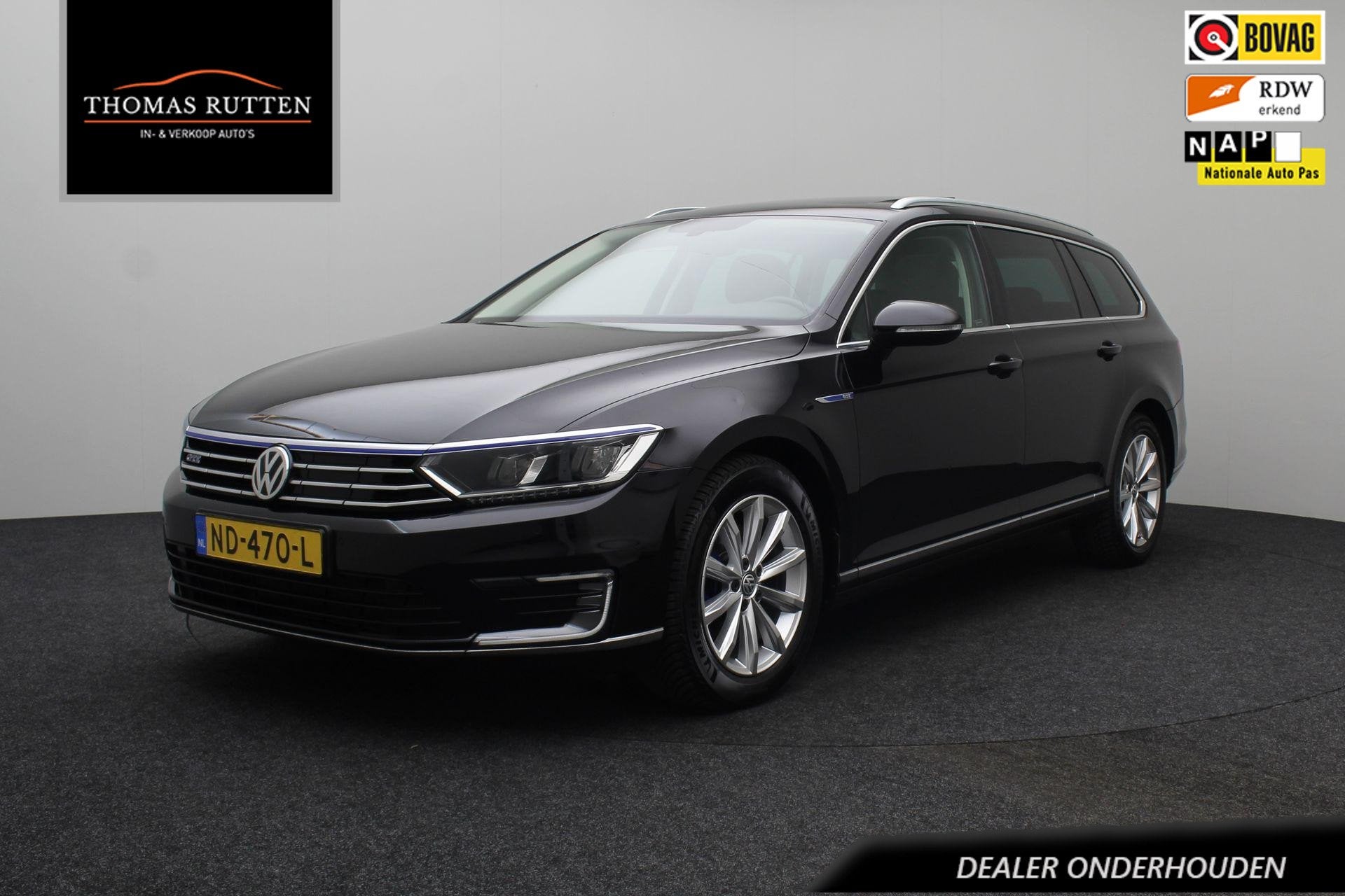 Volkswagen Passat Variant 1.4 TSI GTE 2016 | Volledig Dealer, Stof, Gebruikt, 4 cilinders, Zwart