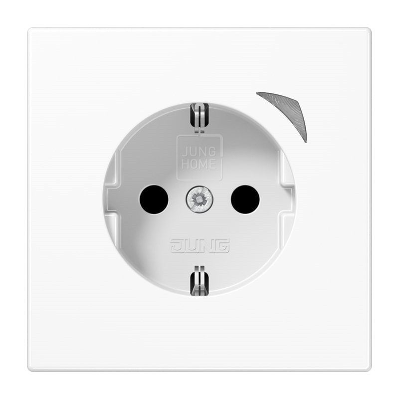 HOME WCD RA 1-voudig inbouw LS Safety+ alpin wit, Verzenden, Nieuw
