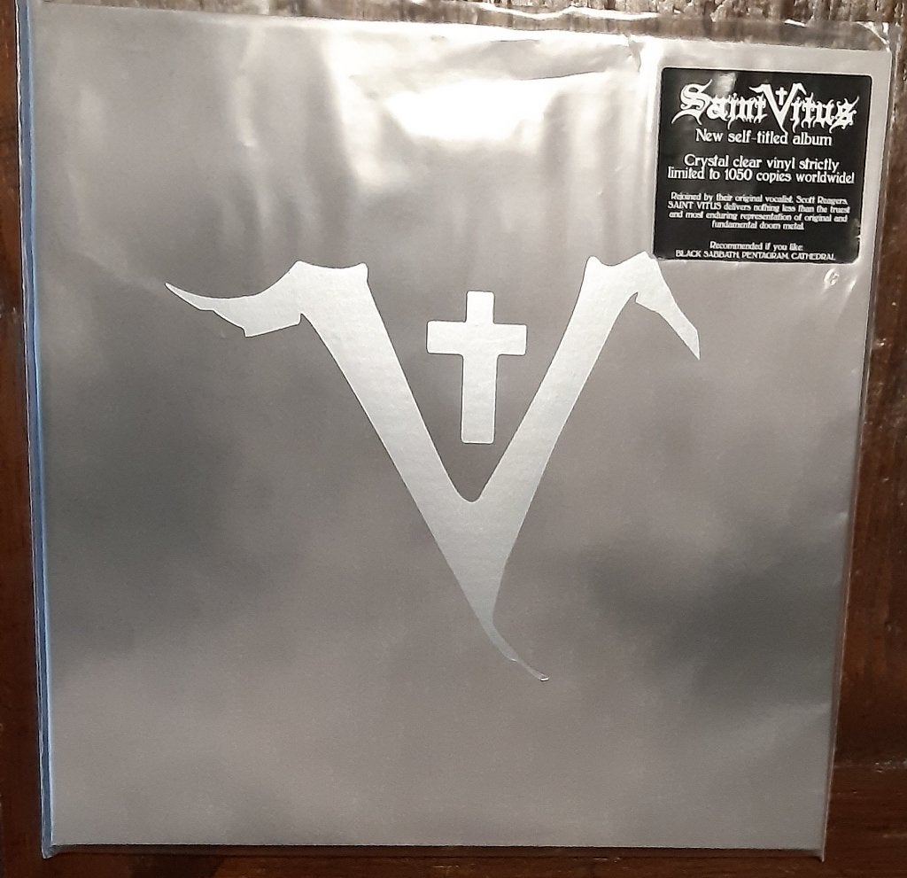 Saint Vitus clear vinyl Doom Black Sabbath Pentagram Trouble, LP, Verzenden, Zo goed als nieuw, Doom metal