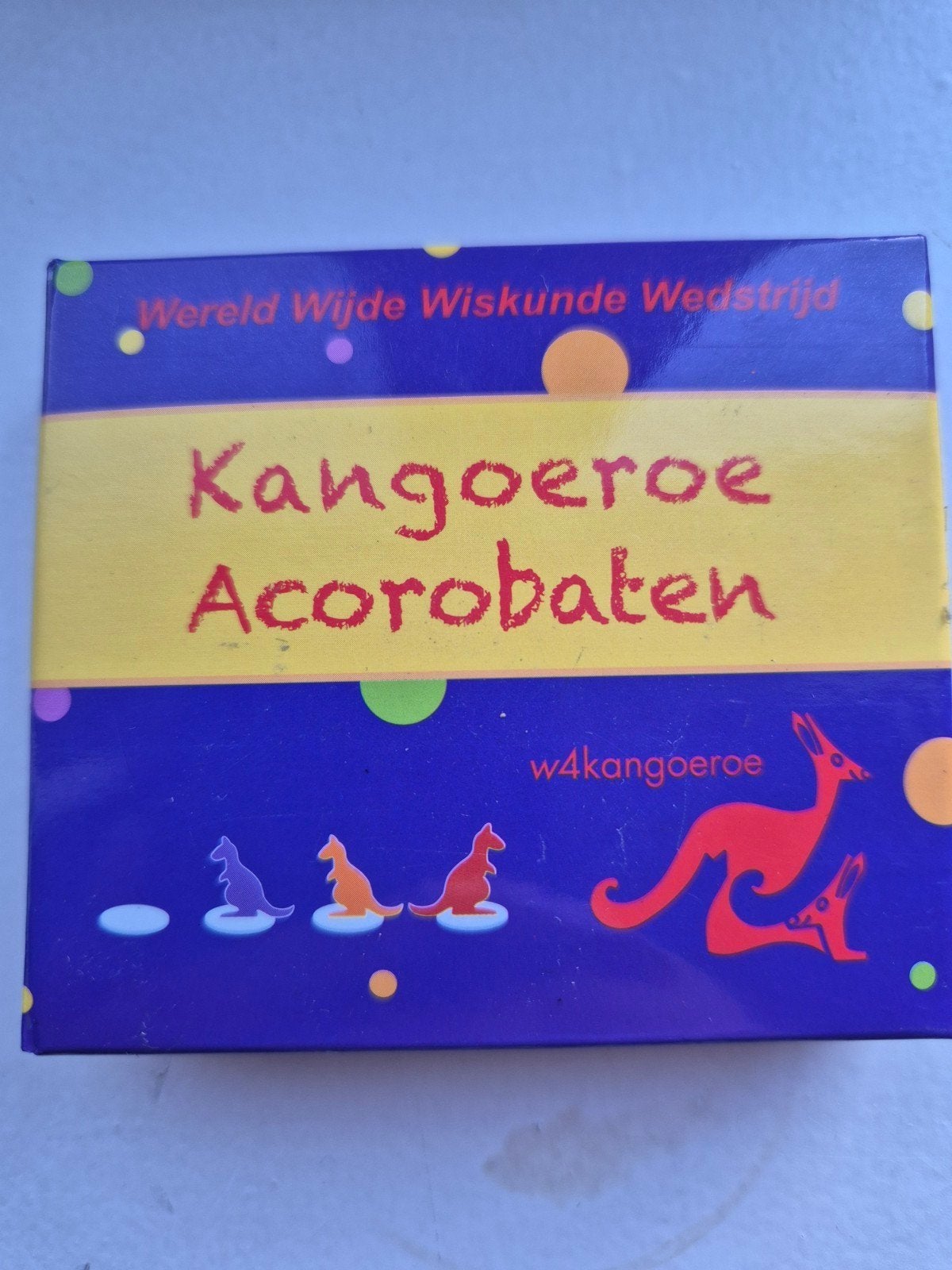 Kangoeroe Acrobatiek: Wereldwijde Wiskunde Wedstrijd, Hobby en Vrije tijd, Ophalen of Verzenden, Gebruikt, Wereldwijde Wiskunde Wedstrijd