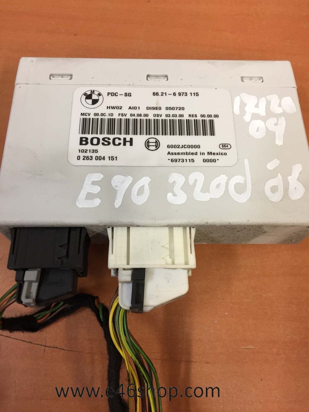 PDC module BMW E90 E91 oem 6973115, Auto-onderdelen, Elektronica en Kabels, BMW, Gebruikt, Ophalen of Verzenden
