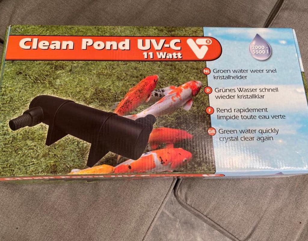 Clean Pond UV-C 11 Watt UV Lamp voor vijver, Ophalen of Verzenden, Nieuw
