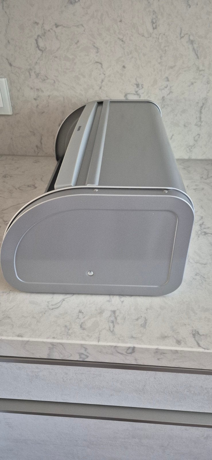 Broodtrommel Brabantia, Ophalen, Zo goed als nieuw, Rvs, Minder dan 50 cm