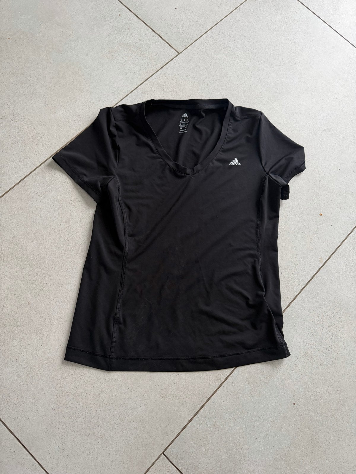 Adidas Climalite Sportshirt Zwart Maat M, Kleding | Dames, Maat 38/40 (M), Zwart, Ophalen of Verzenden, Fitness of Aerobics