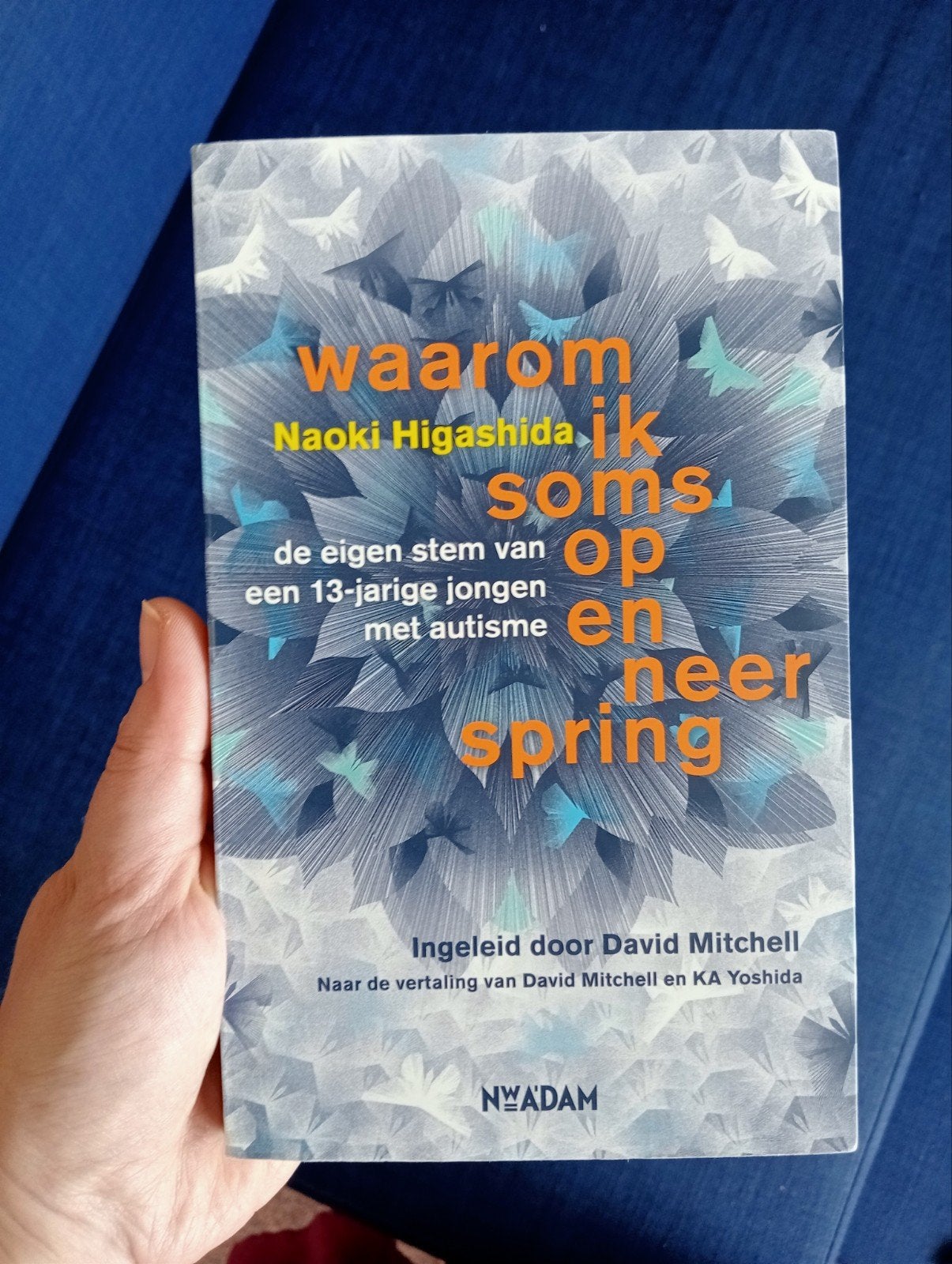 Naoki Higashida - Waarom ik soms op en neer spring, Ophalen of Verzenden, Zo goed als nieuw, Naoki Higashida