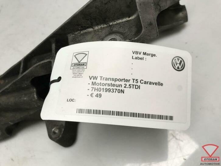 vw transporter t5 caravelle motorsteun 2.5tdi 7h0199370n, Gebruikt, Volkswagen, Volkswagen AG, Berliner Ring 2
38440  Wolfsburg, DE