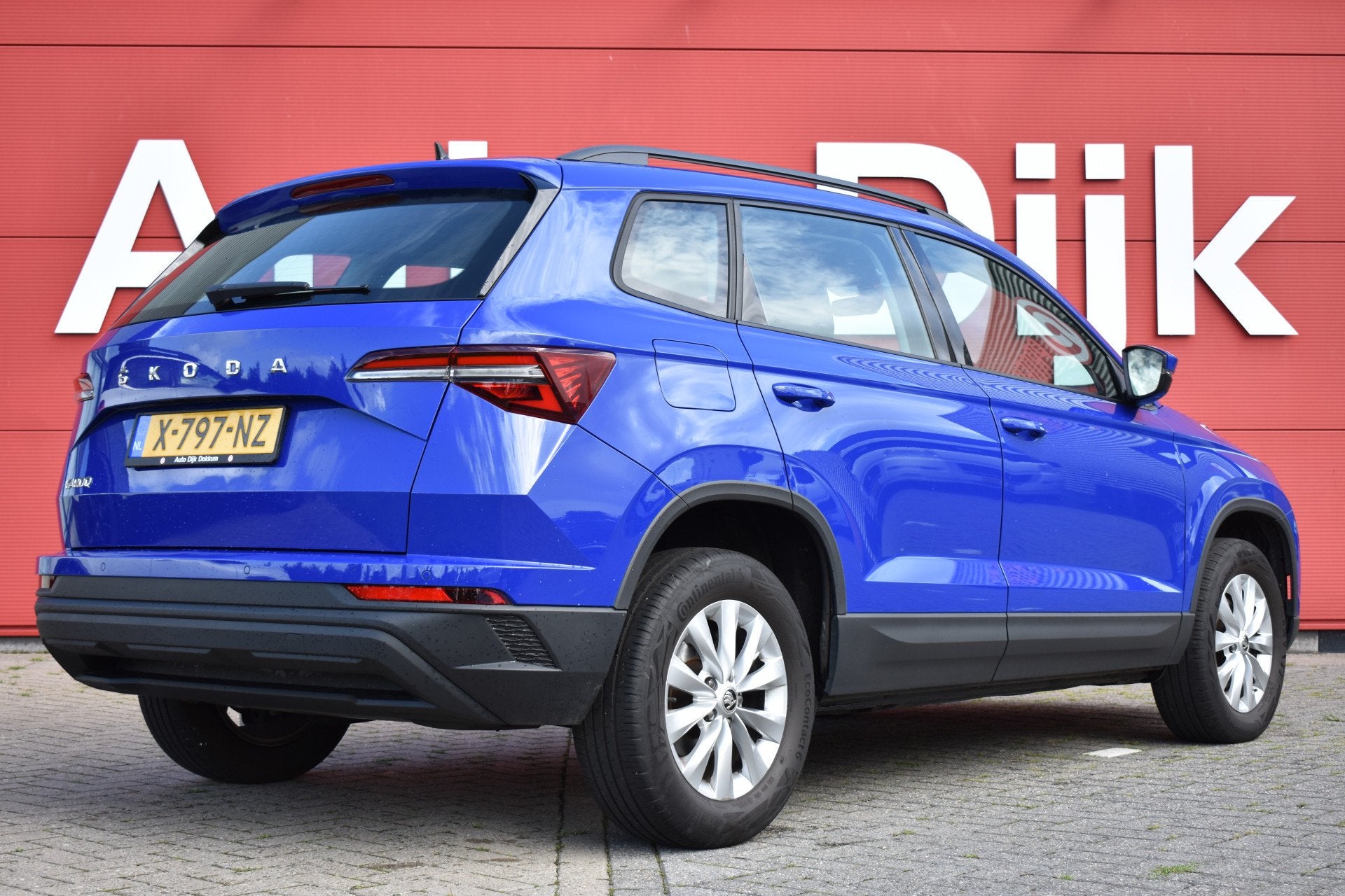 Skoda Karoq 1.0 TSI Ambition LED | Carplay | Cruise | Airco, Auto's, Voorwielaandrijving, Dealer onderhouden, Stof, Gebruikt