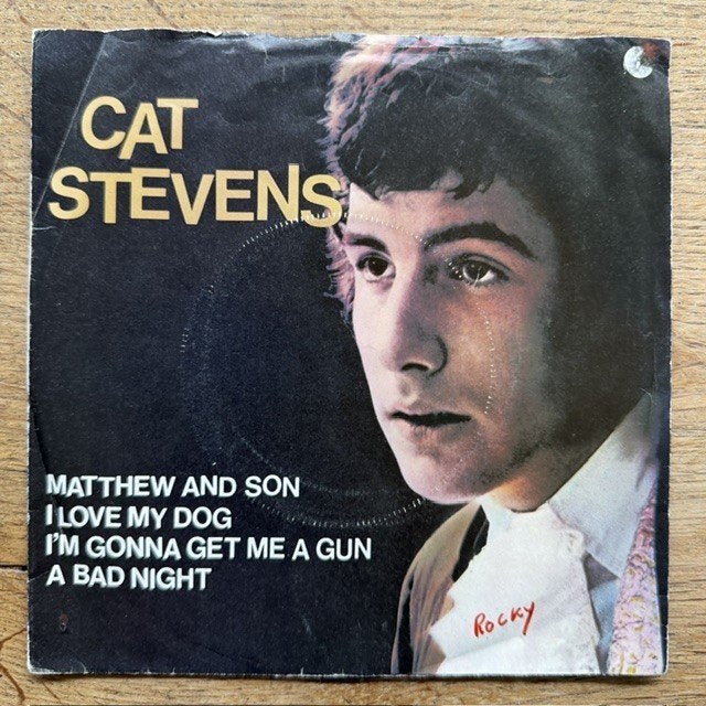 Cat Stevens - Matthew and son /I'm gonna get me a gun EP, 7 inch, Ophalen of Verzenden, Zo goed als nieuw, Beschermende buitenhoes