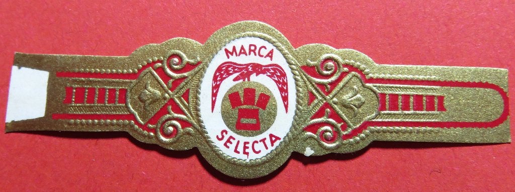 Sigarenbandje Marca Selecta, Verzenden, Gebruikt, Sigarenbandjes