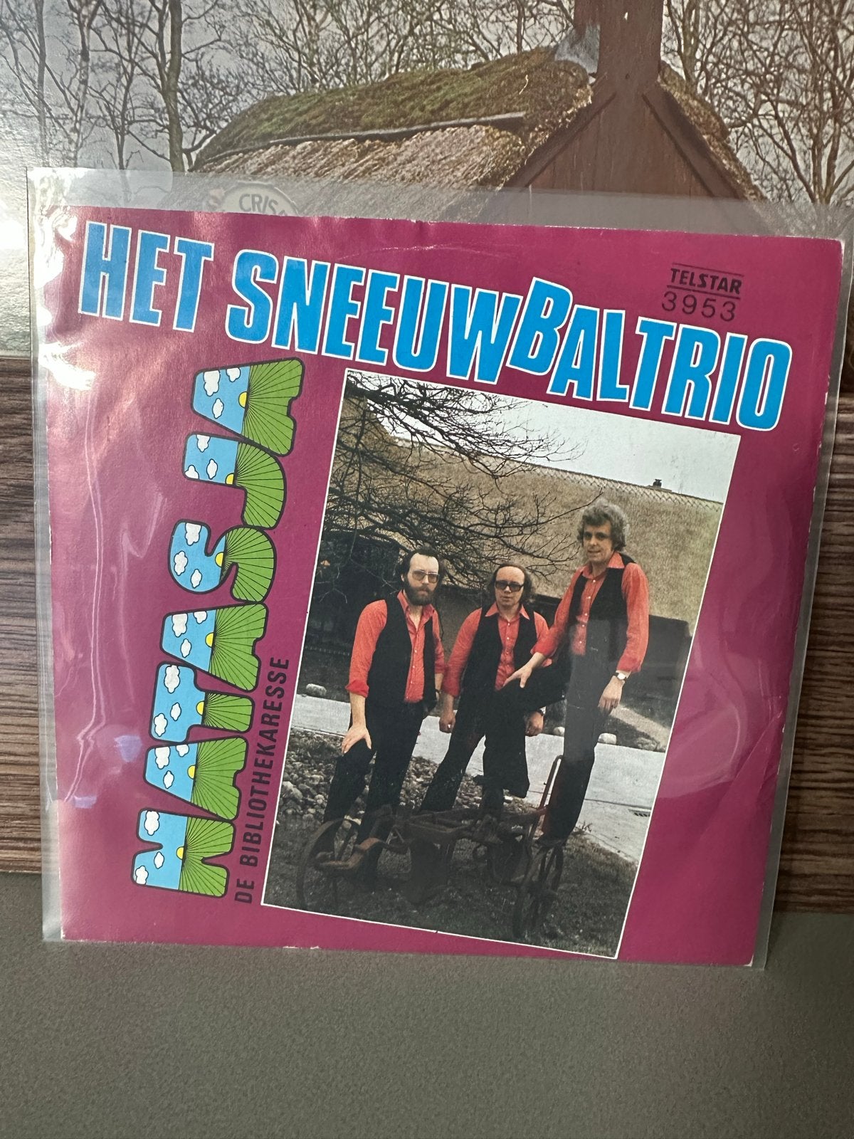Gezocht: Het Sneeuwbaltrio - Natasja / De Bibliothekaresse, Cd's en Dvd's, Ophalen of Verzenden, Gebruikt, 7 inch, EP