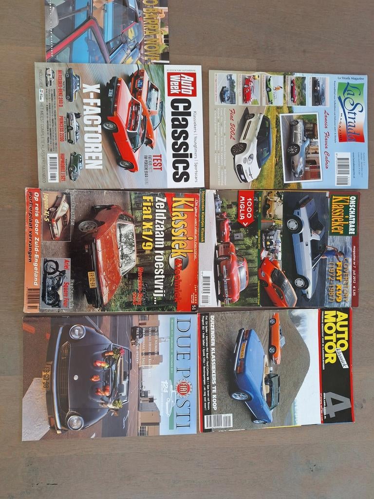 Collectie AutoWeek Classics & Klassiek magazines, Boeken, Auto's | Boeken, Ophalen of Verzenden, Gelezen