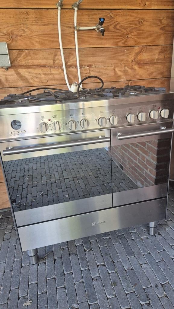 Boretti M-System Gasfornuis met dubbele oven, Ophalen, Gebruikt, 60 cm of meer, Gas