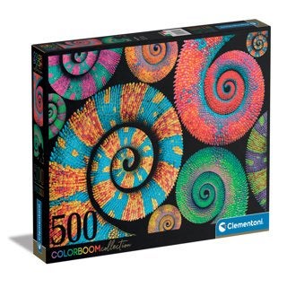 Clementoni: Colorboom: Curly 500 stukjes, Ophalen of Verzenden, 500 t/m 1500 stukjes, Nieuw, Legpuzzel