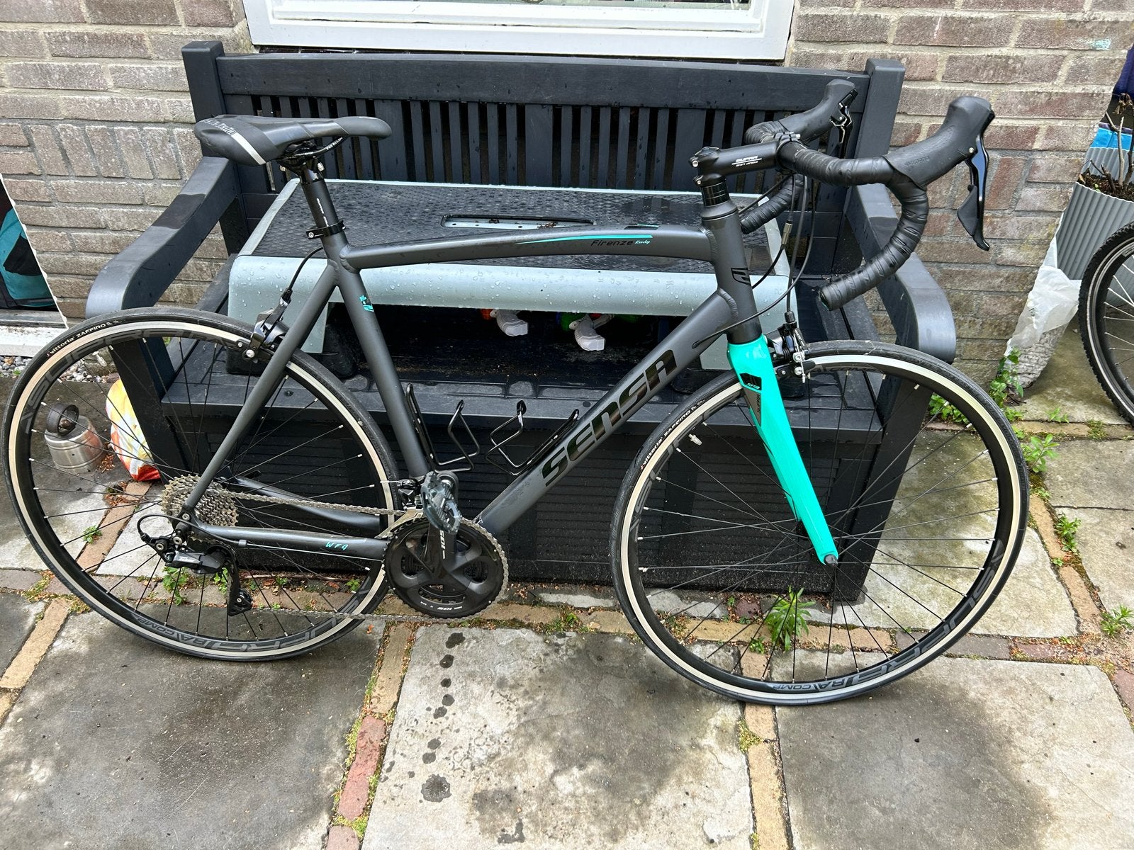 Sensa Firenze Lady racefiets 56 cm - Zo goed als nieuw, Fietsen en Brommers, 28 inch, Velgrem, Aluminium, Zo goed als nieuw
