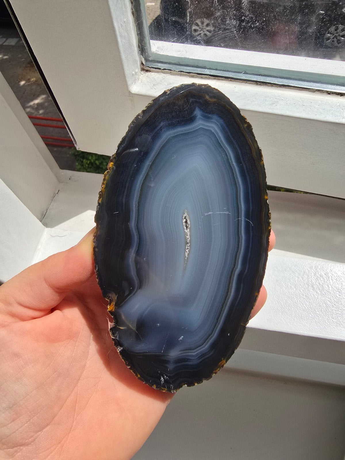 agaat plak, Verzamelen, Mineralen en Fossielen, Ophalen of Verzenden