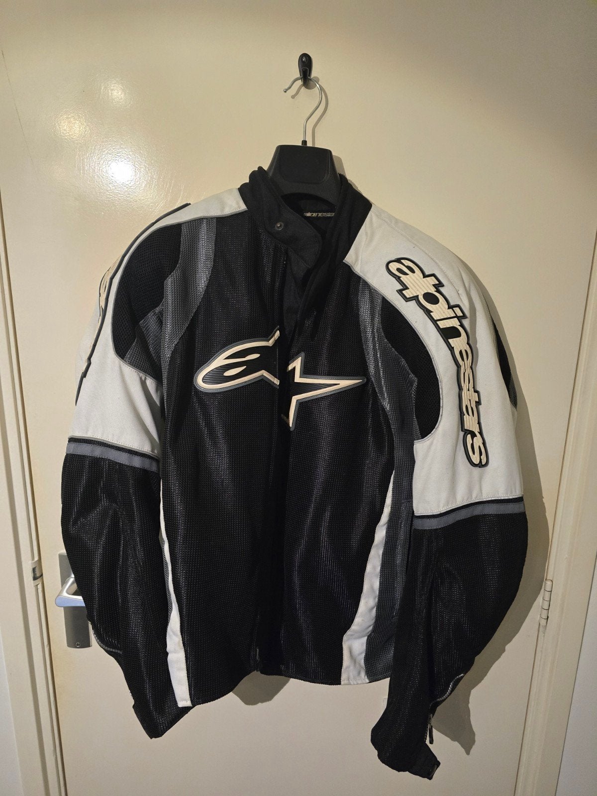 Alpinestars zomer doorwaai motorjas XL met binnenjas, Motoren, Kleding | Motorkleding, Ophalen