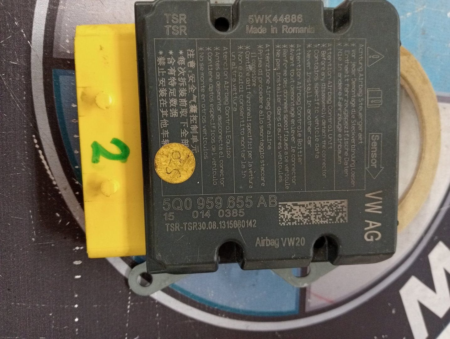 Originele vag Airbagmodules 5Q0959655AB, Gebruikt, -, -, Ophalen of Verzenden