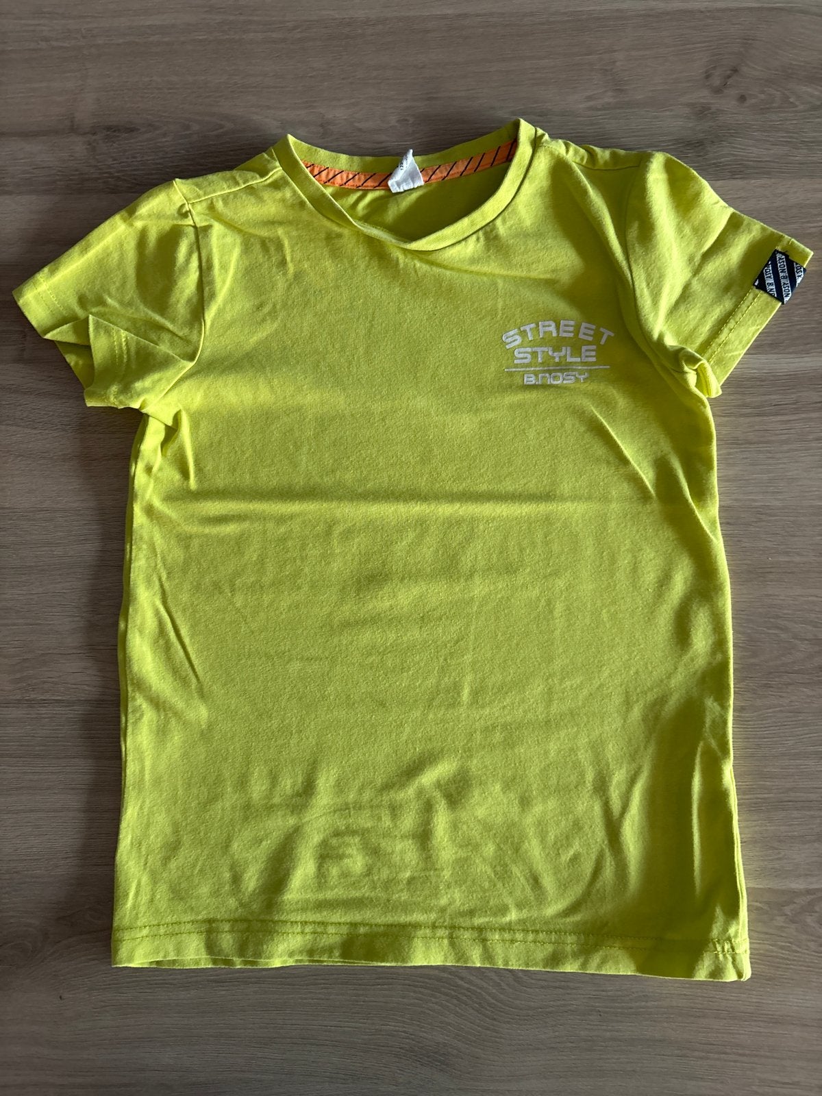 B.NOSY T-shirt geel maat 122/128, Ophalen of Verzenden, Zo goed als nieuw, Jongen, Shirt of Longsleeve