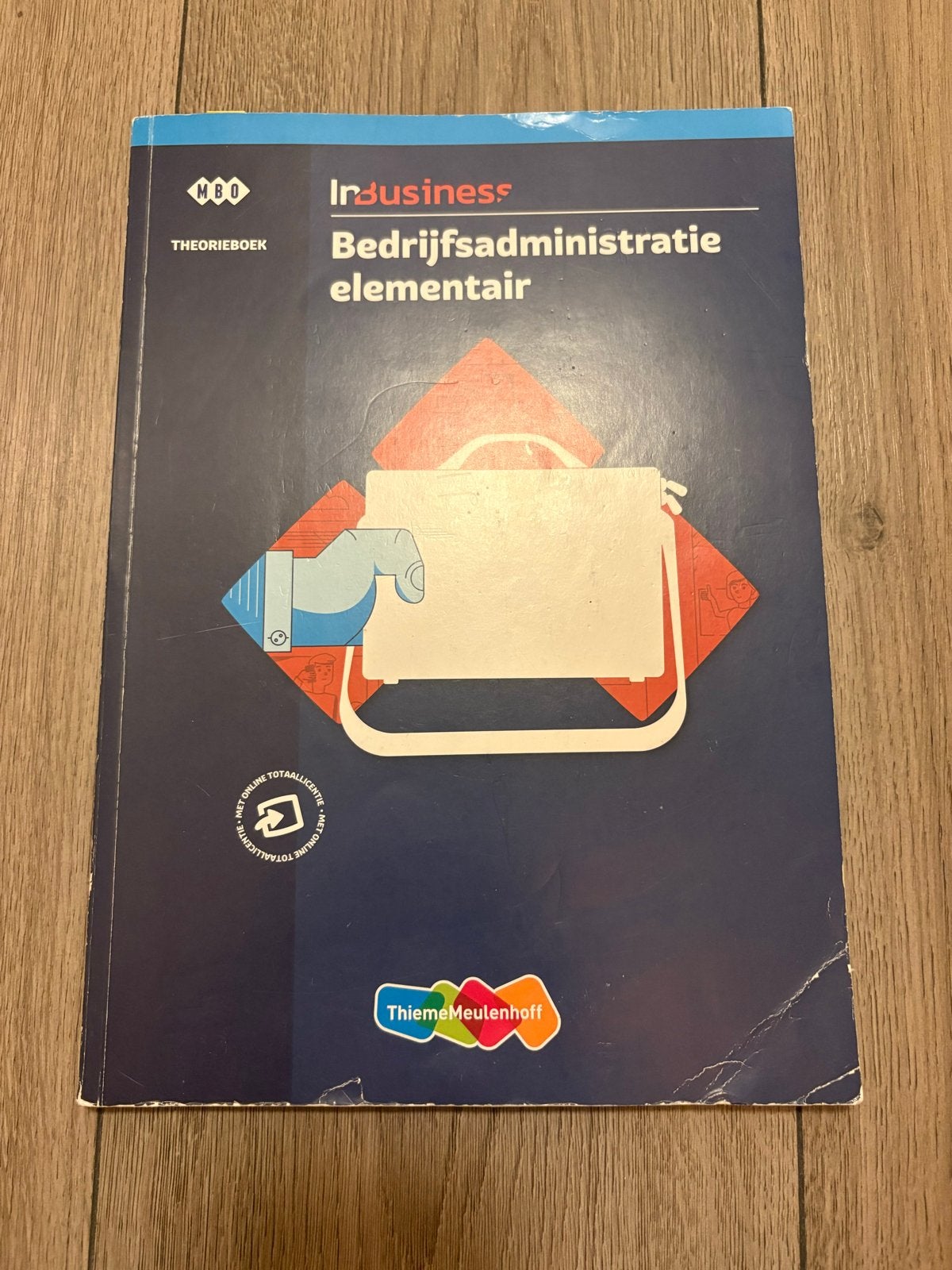 InBusiness Bedrijfsadministratie Elementair theorieboek, Ophalen of Verzenden, Zo goed als nieuw, Overige niveaus, Bedrijfseconomie of M&O