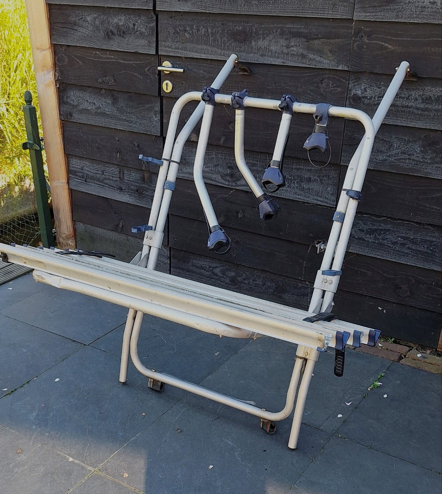 Gebruikte Fiamma fietsdrager voor Volkswagen T4, Caravans en Kamperen, Ophalen, Gebruikt