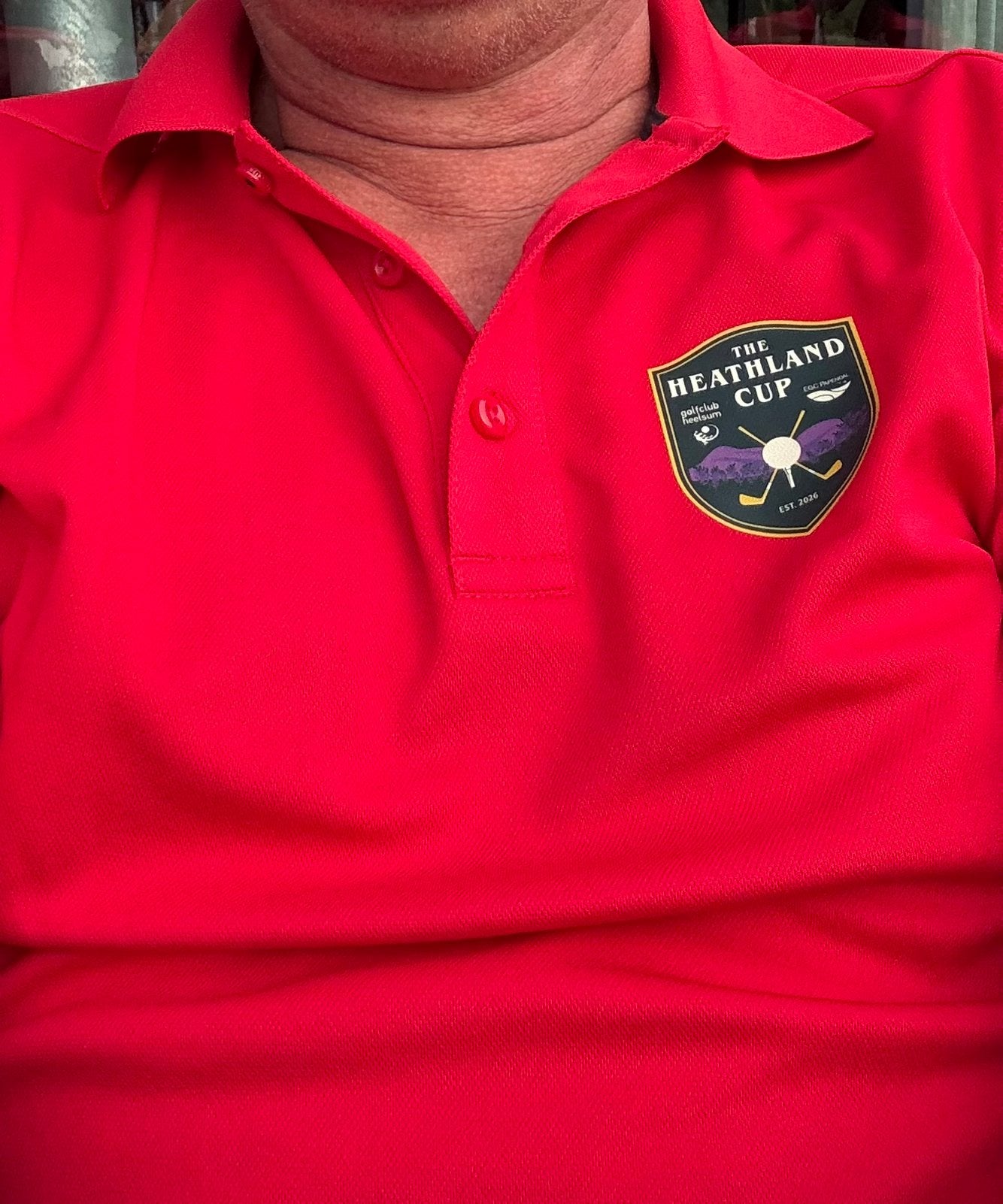 Uniek golfpolo, Ophalen of Verzenden, Zo goed als nieuw, Overige maten
