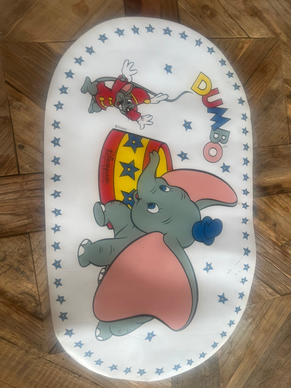 Vintage Disney Jumbo placemat, Ophalen of Verzenden, Overige figuren, Zo goed als nieuw