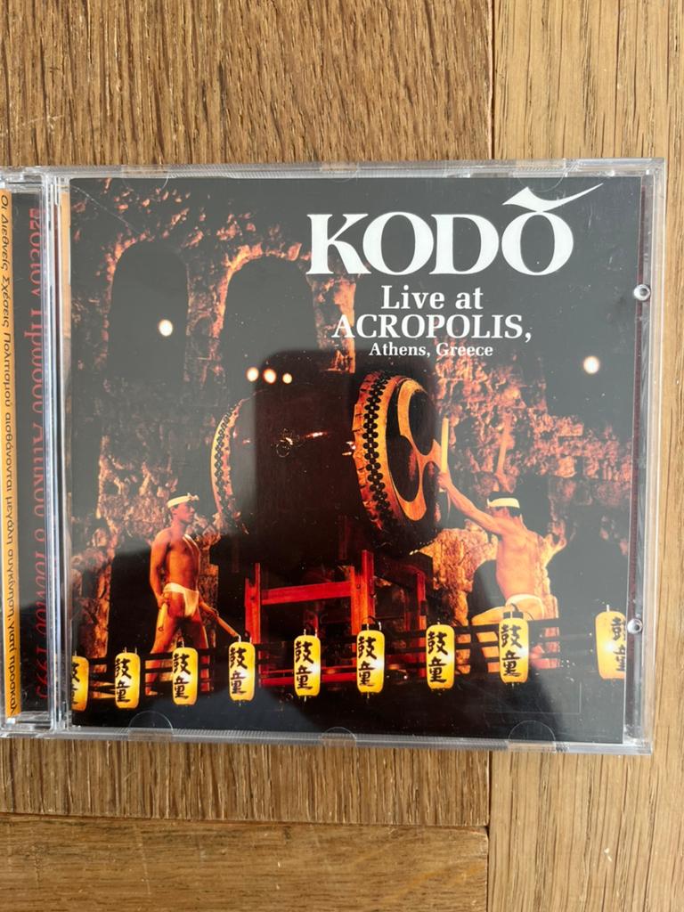 Kodo, live at Acropolis, Ophalen of Verzenden, Zo goed als nieuw
