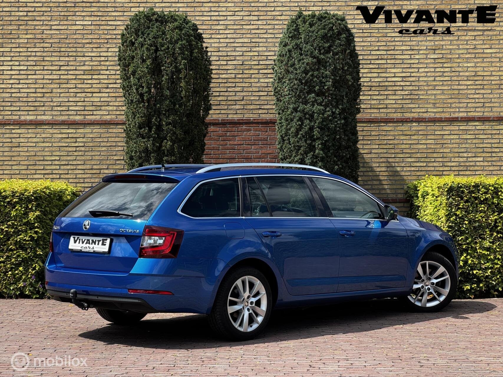Skoda Octavia Combi 1.0 TSI Greentech Style Business Carplay, Euro 6, Met garantie (alle), Blauw, 116 pk