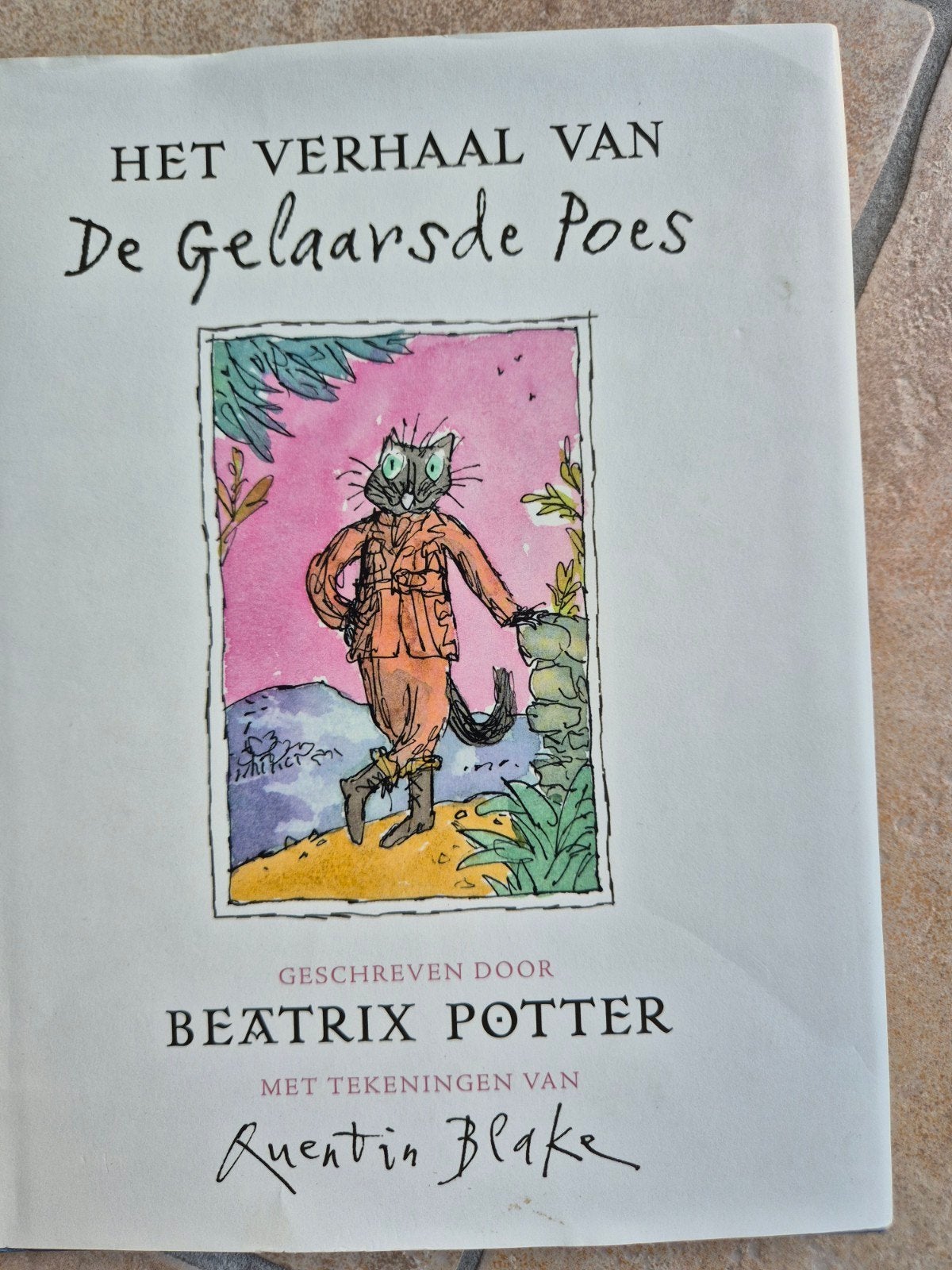 Beatrix Potter - Het verhaal van de gelaarsde poes, Boeken, Ophalen of Verzenden, Zo goed als nieuw, Beatrix Potter