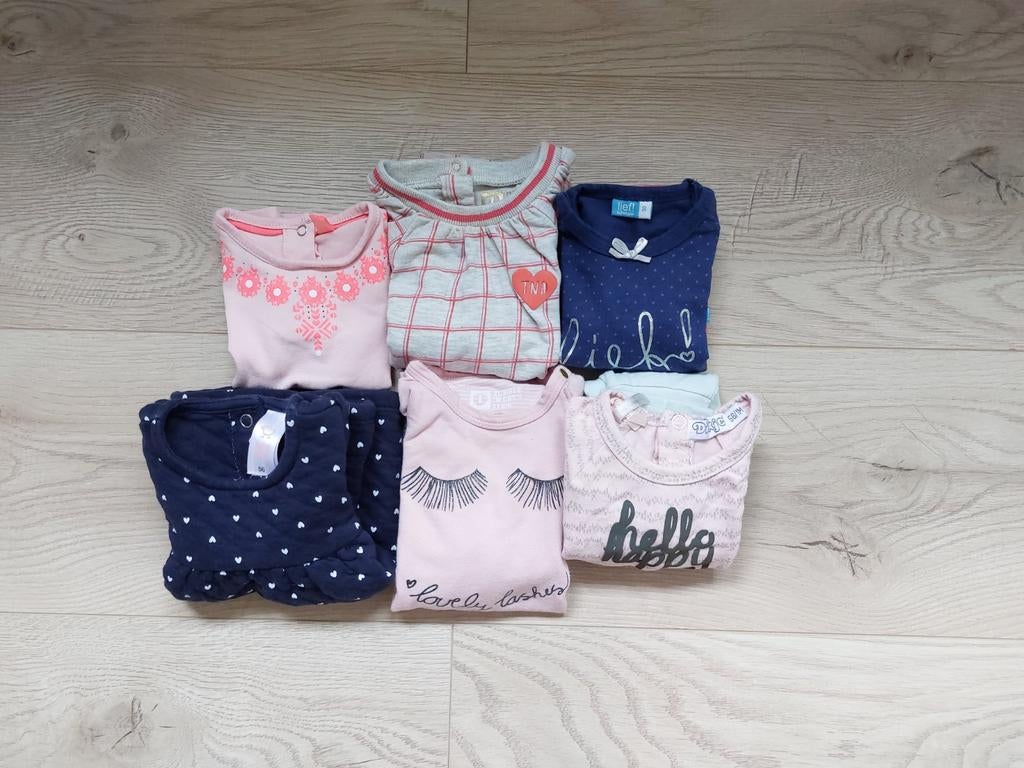Kledingpakket meisjes maat 56, Kinderen en Baby's, Tumble 'n Dry, Ophalen of Verzenden, Zo goed als nieuw, 104 of kleiner