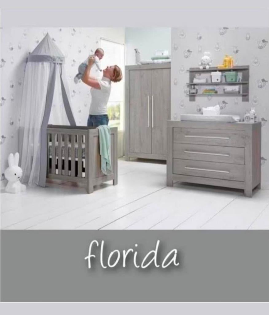 Interbaby. Complete babykamer serie florida, Kinderen en Baby's, Kinderkamer | Complete kinderkamers, Ophalen, Zo goed als nieuw