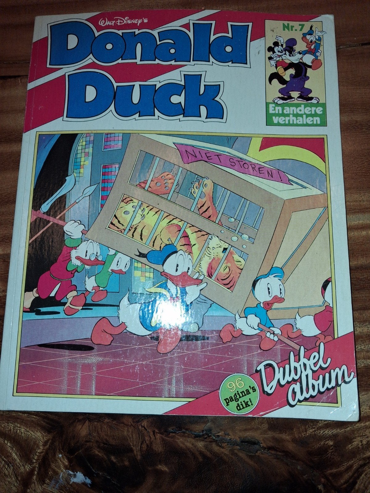 donald duck dubbelalbum, Amerika, Ophalen of Verzenden, Walt Disney  Donald duck, Gelezen