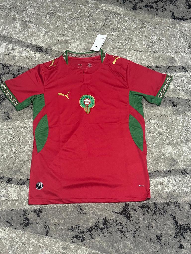 Marokko voetbal shirt WK shirt maat S, Ophalen, Nieuw, Voetbal, Rood