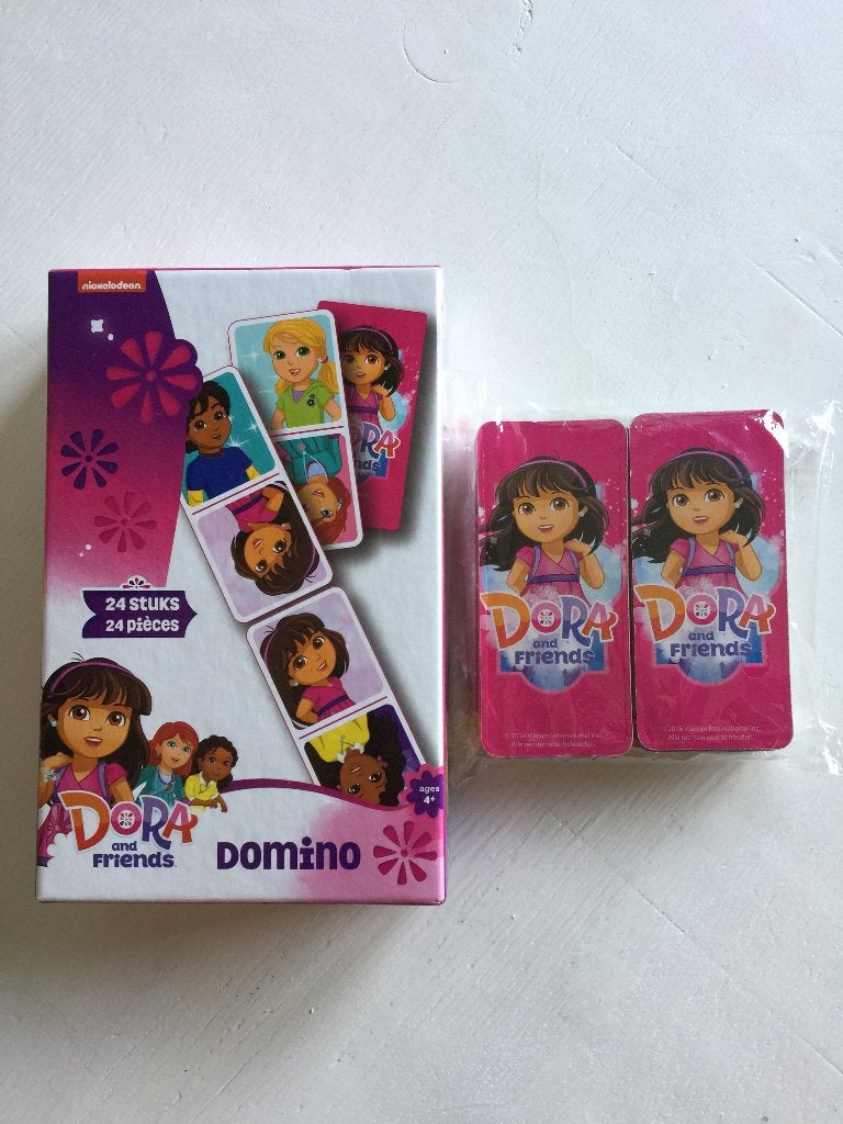Dora and Friends Domino Spel / Game, Hobby en Vrije tijd, Gezelschapsspellen | Bordspellen, Ophalen of Verzenden, Zo goed als nieuw
