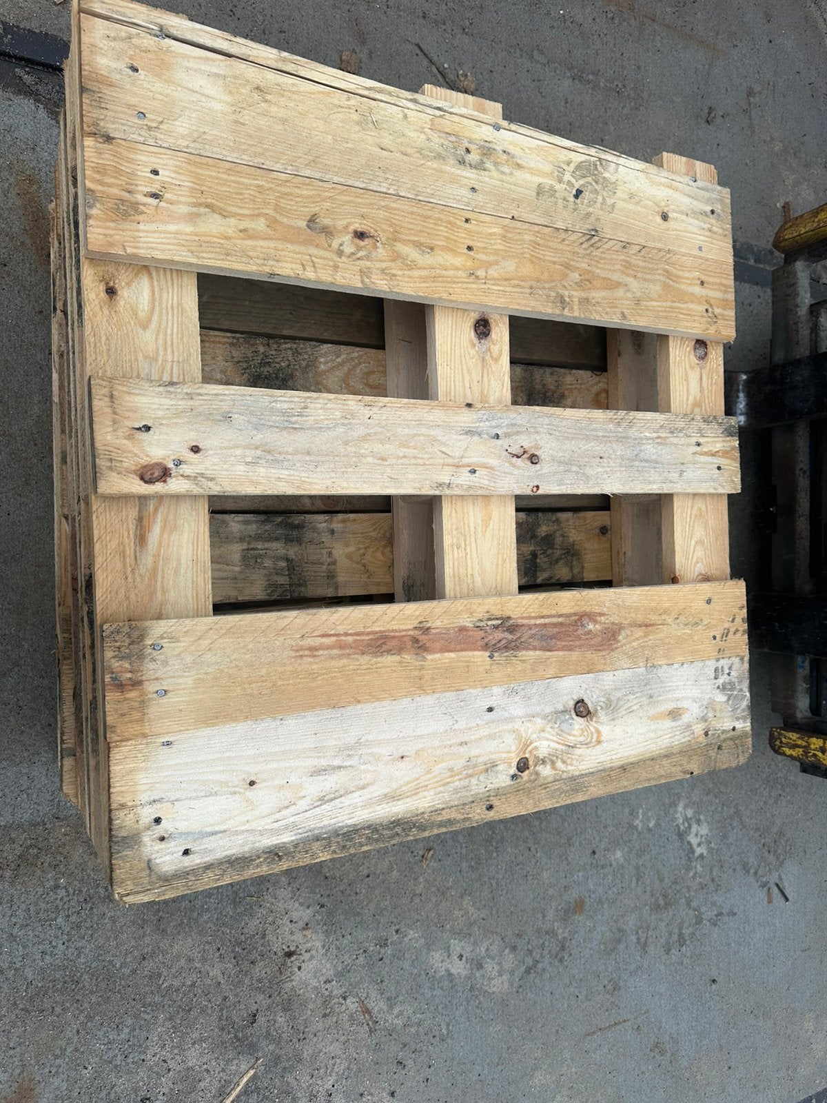 Te koop zware pallets 80x80, Ophalen, Gebruikt, 50 mm of meer, Pallet