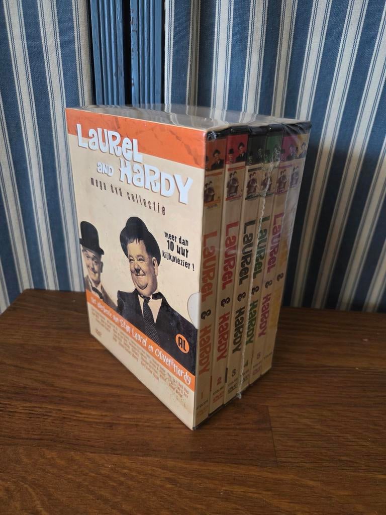 Laurel & Hardy DVD Collectie "dikke en de dunne", Ophalen, Alle leeftijden, Zo goed als nieuw, Boxset