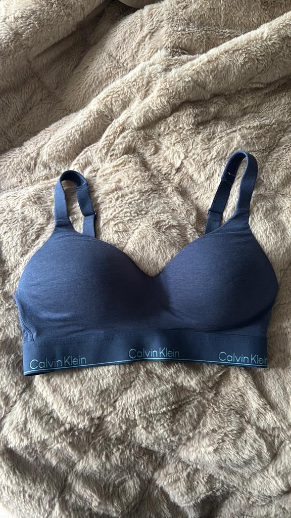Calvin Klein BH, Ophalen, Blauw, BH