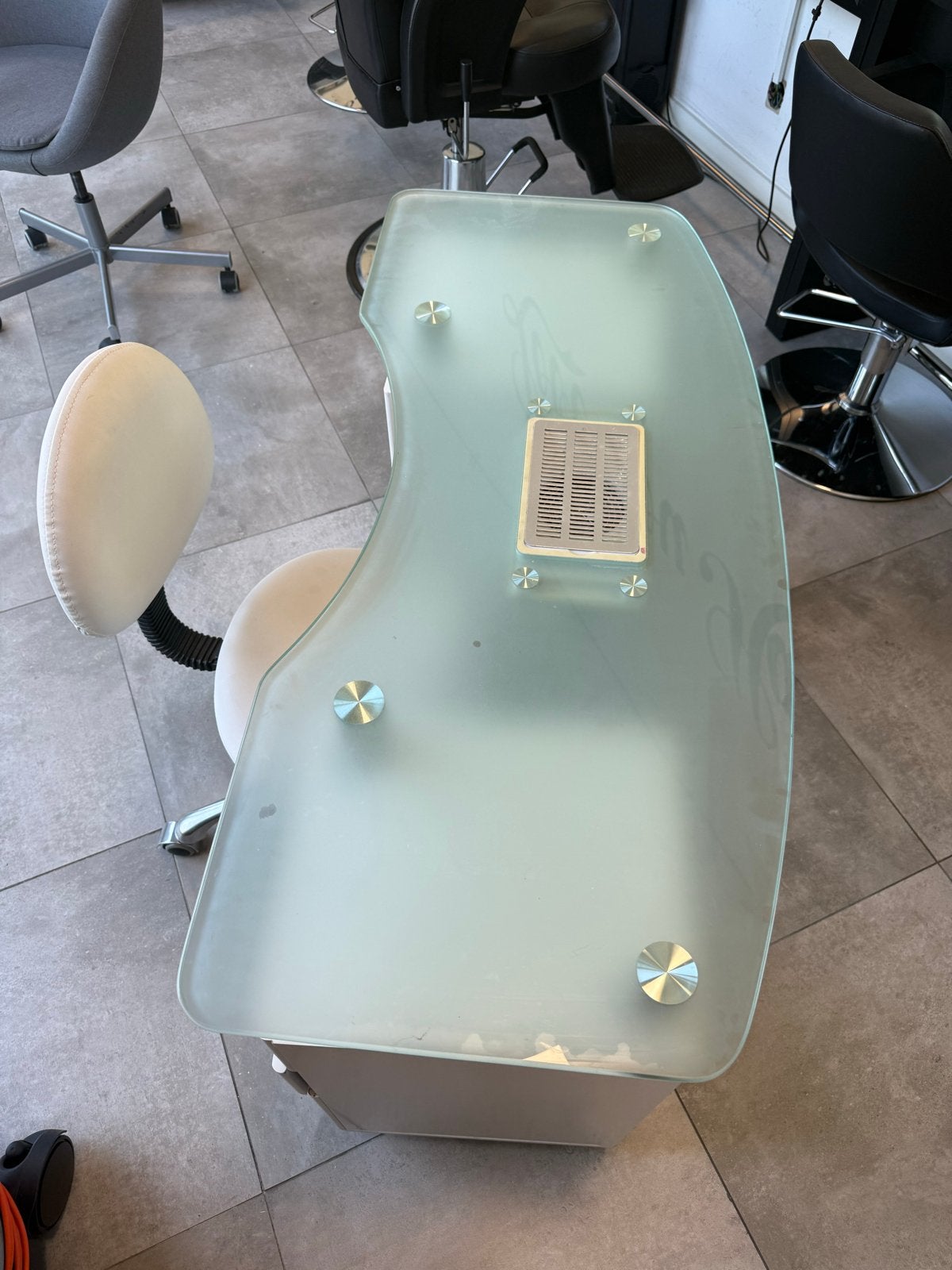 Manicure tafel met afzuig