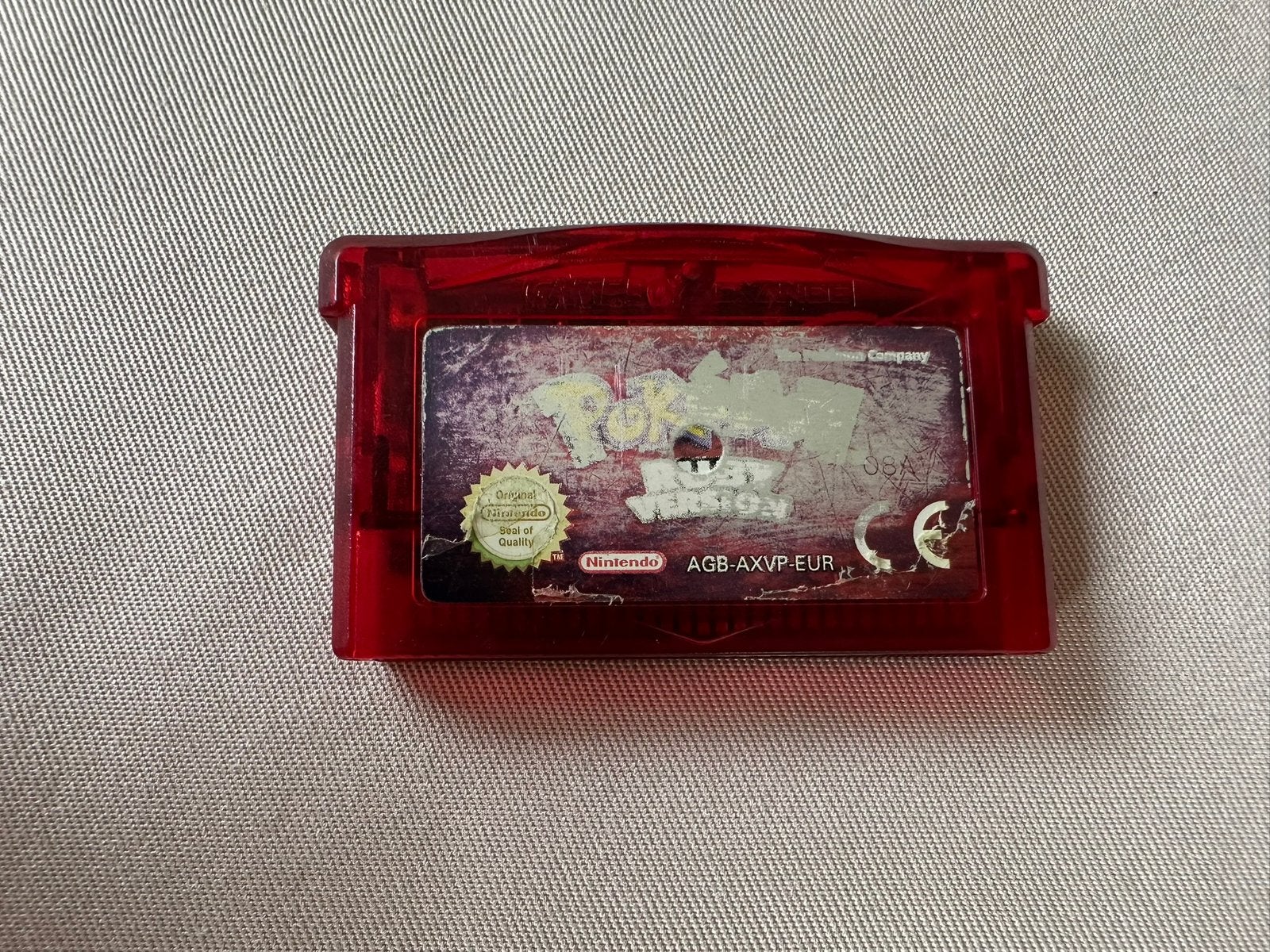Pokemon Ruby version GameBoy, 1 speler, Zo goed als nieuw, Vanaf 3 jaar, Ophalen