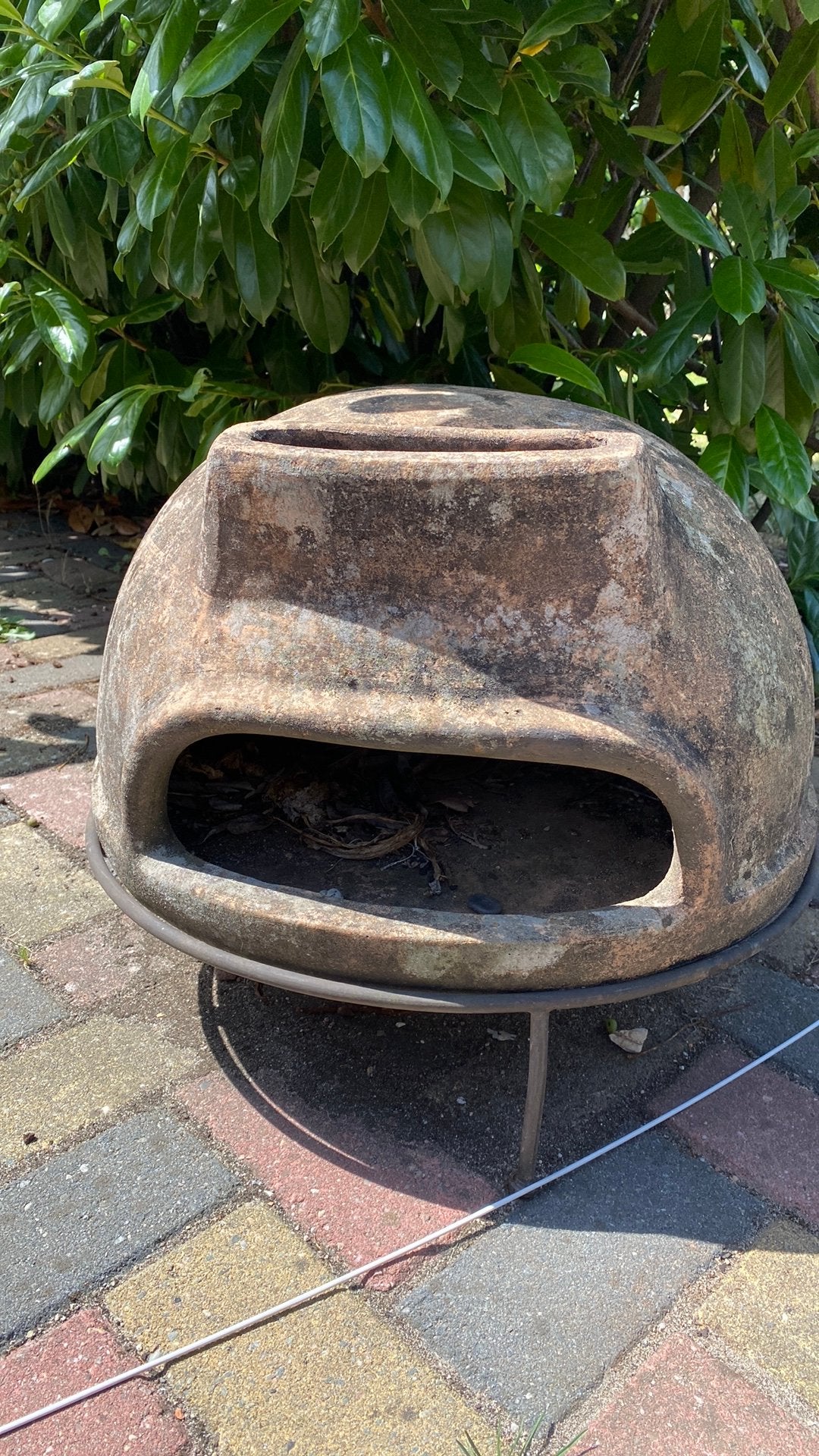 Aardewerken pizza oventje ., Ophalen, Zo goed als nieuw