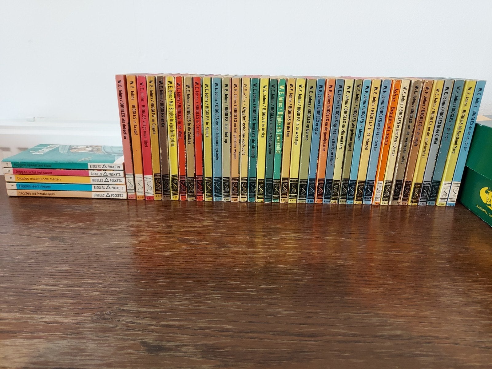 Biggles boekjes, verzameling van 43 stuks, Prisma., Ophalen of Verzenden, Gelezen, Kind en Jeugd