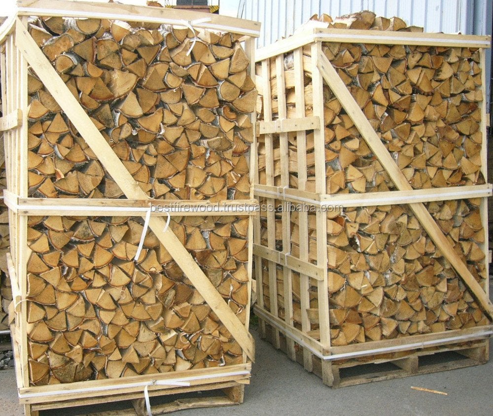 Topkwaliteit Berk grote krat 1,8 kuub !!, 6 m³ of meer, Ophalen, Berkenhout