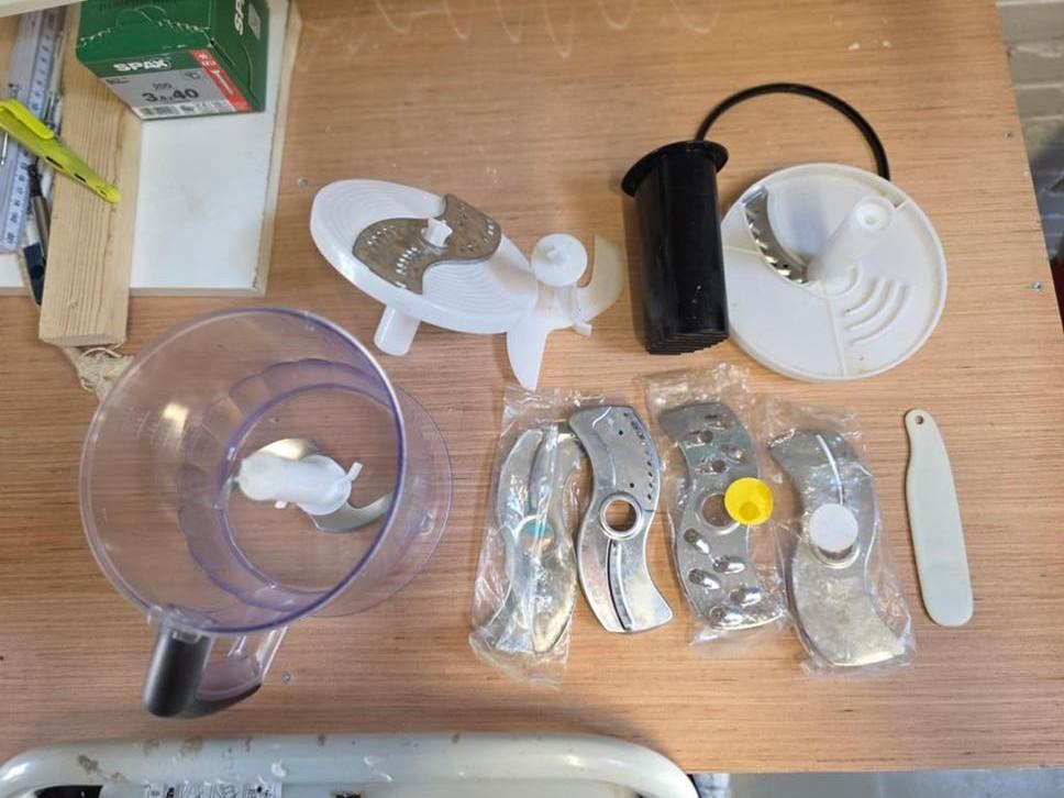 Braun Multiquick 9 Accessoires, 4 liter of meer, 3 snelheden of meer, Ophalen of Verzenden, Zo goed als nieuw