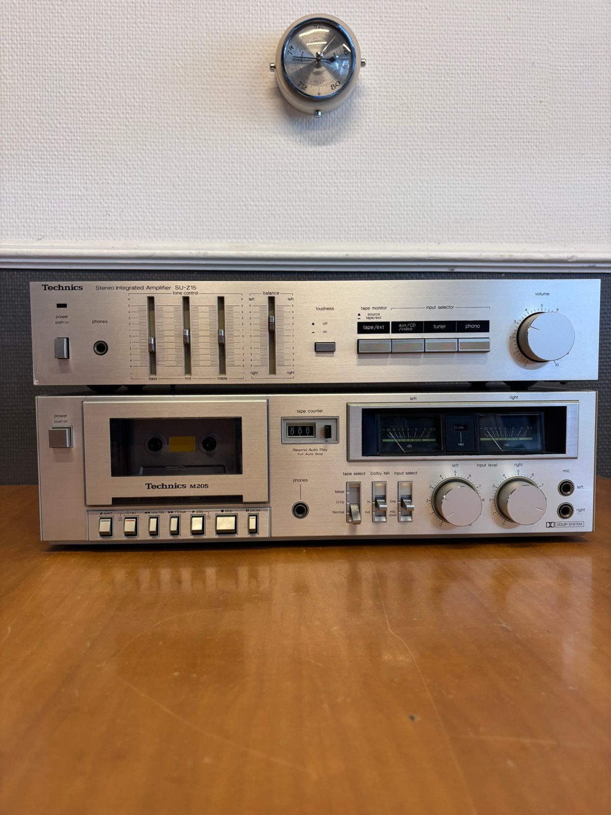 Technics versterker en cassettespeler, Audio, Tv en Foto, Stereo-sets, Ophalen of Verzenden, Gebruikt, Overige merken