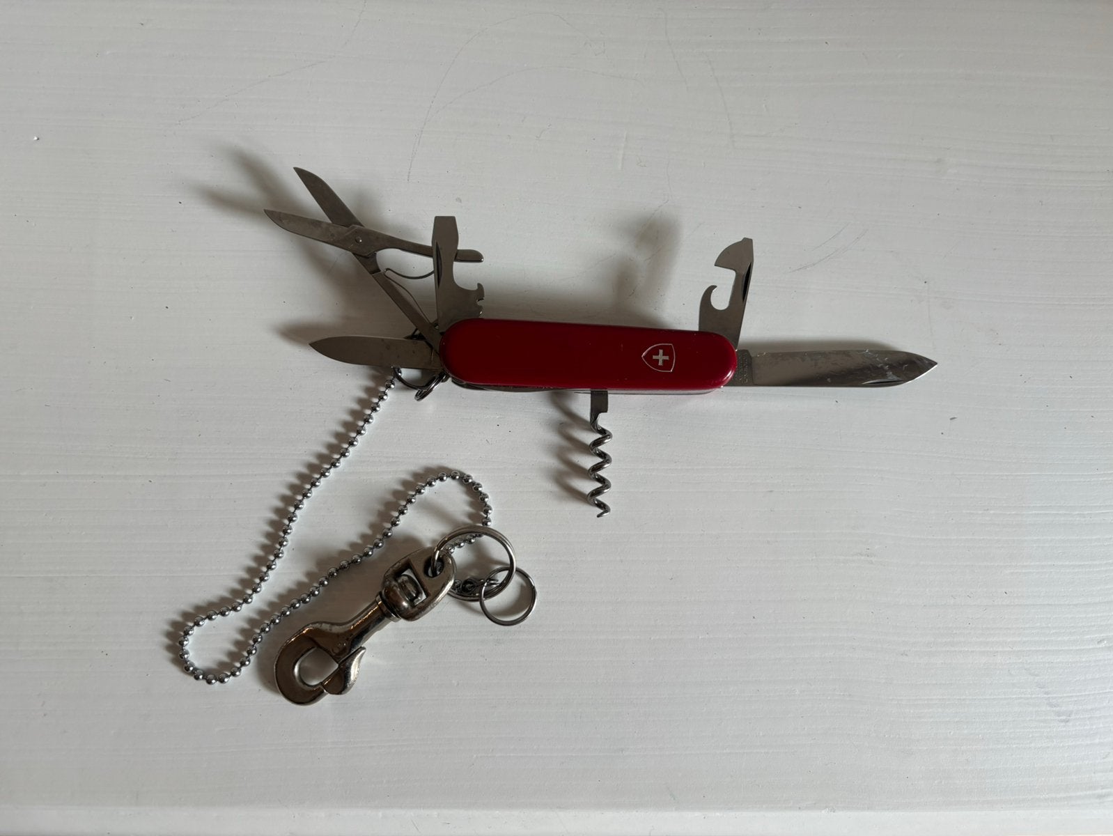 Victorinox rood Zwitsers zakmes, Caravans en Kamperen, Ophalen of Verzenden