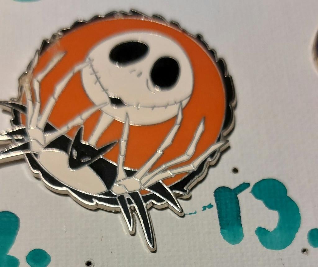 The Nightmare Before Christmas Jack Skellington Pin, Ophalen of Verzenden, Overige figuren, Zo goed als nieuw, Overige typen