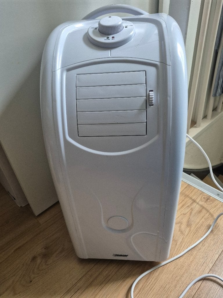 Mobiele airco Eurom pac7, Ophalen, Minder dan 60 m³, 3 snelheden of meer, Zo goed als nieuw