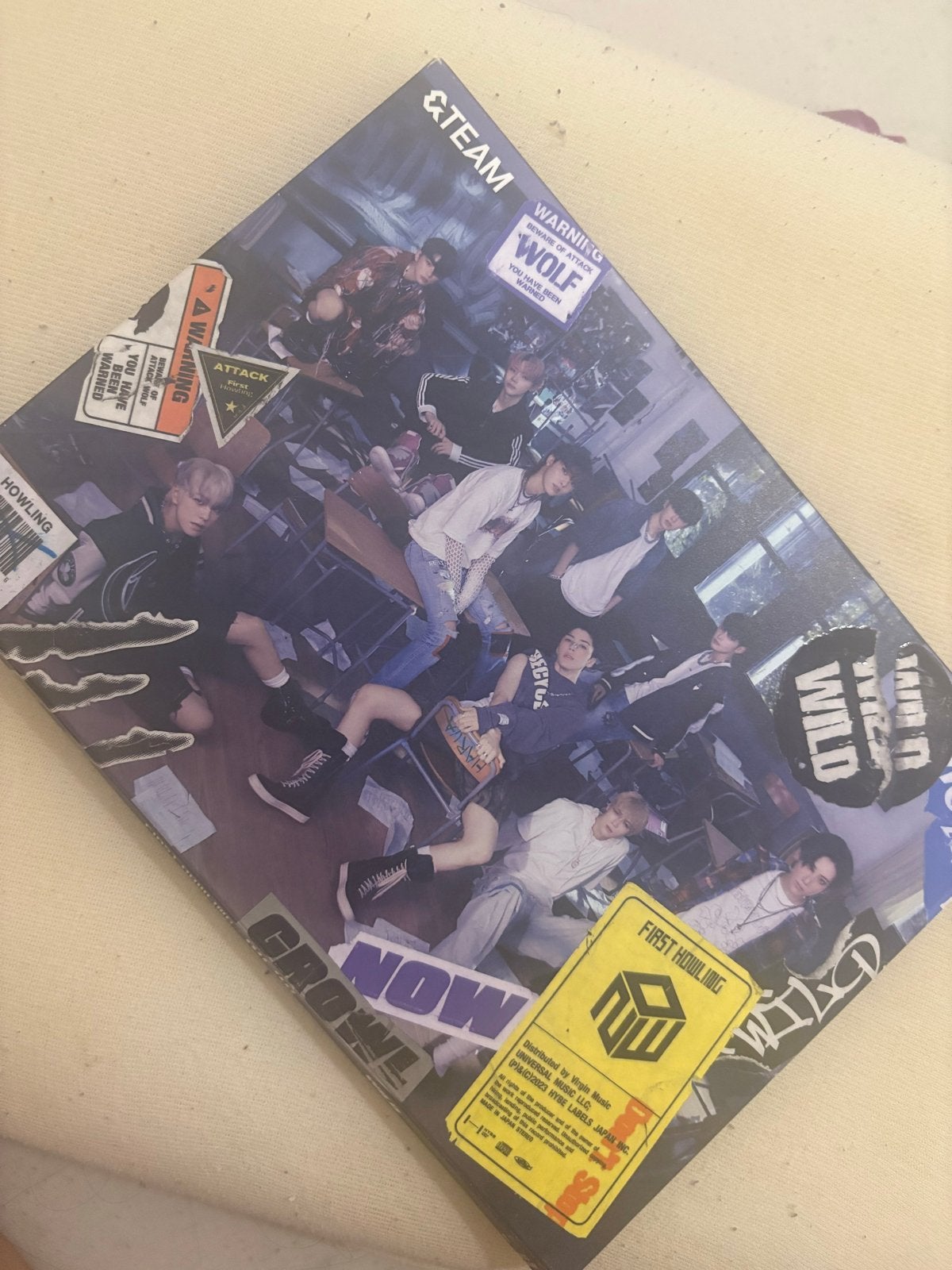 &TEAM - First Howling : NOW K-Pop CD Album (Zo goed als nieu, Ophalen, K-pop, Zo goed als nieuw, Inclusief boekje